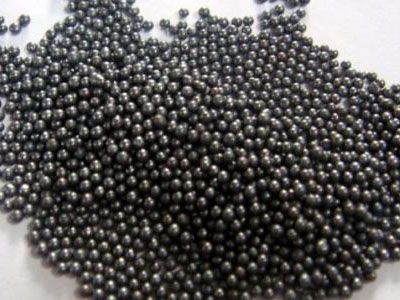 Convenience of surface sand treatment with steel shot